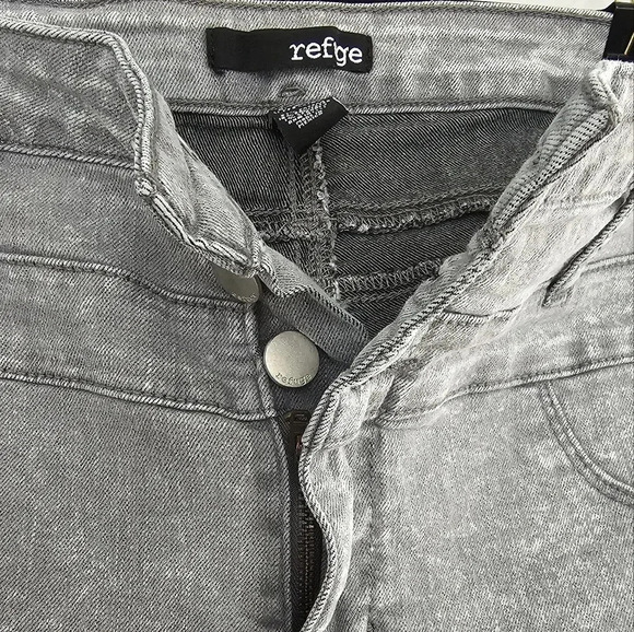 Refuge high waist super skinny 3 button jeans - Picture 3 of 4